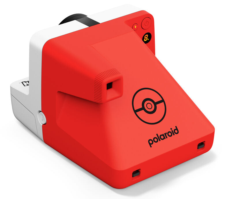 Polaroid Now Gen 3 - Pokemon Pokeball Nero, Bianco, Rosso