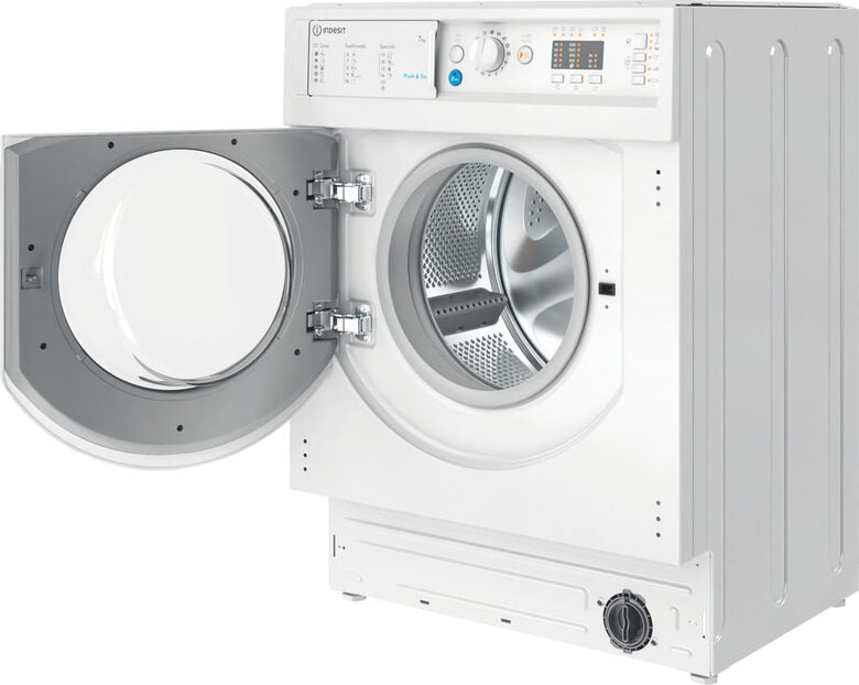 Indesit BI WMIL 71252 EU N Lavatrice a Incasso Caricamento frontale 7 kg 1200 Giri/min E Bianco