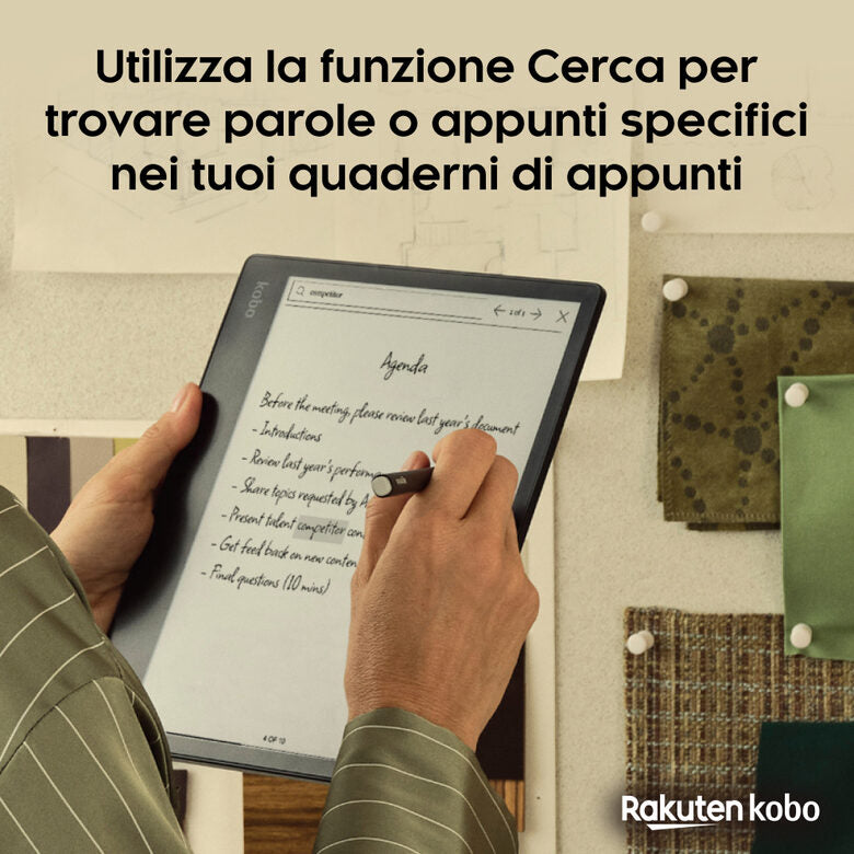 Rakuten Kobo Elipsa 2E lettore e-book reader Touch screen 32 GB Wi-Fi Nero