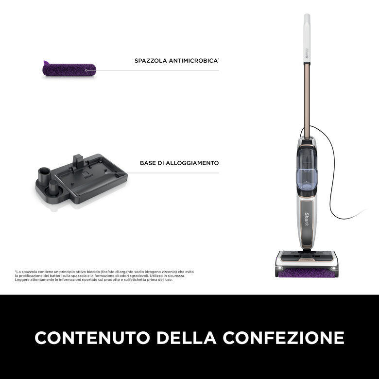 Shark SCOPA A VAPORE LAVAPAVIMENTI STEAMPICKUP SD200EU