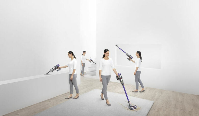 Dyson V11 Advanced Aspirapolvere senza filo 2 in 1 Batteria Secco Senza sacchetto 545 W Nichel, Viola