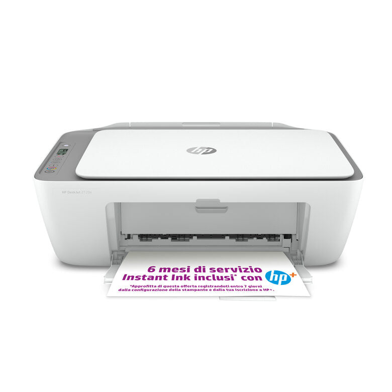 HP DeskJet 2720e Wireless All-in-One Colore Stampante, Instant Ink; Fotocopiatrice, scanner