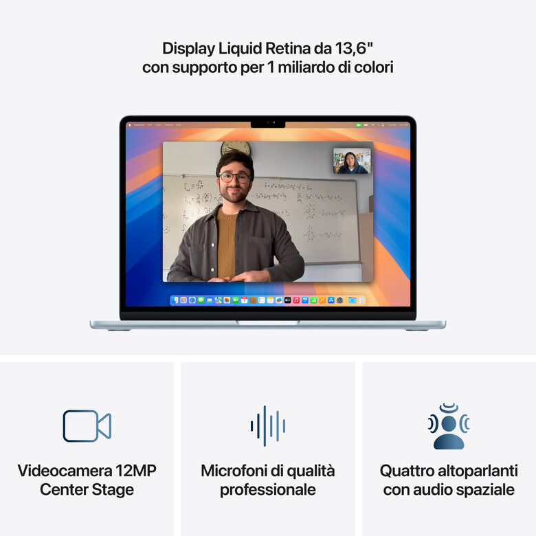 Apple MacBook Air 13'' M4 chip 10-core CPU 10-core GPU, 16GB, 512GB SSD - Celeste