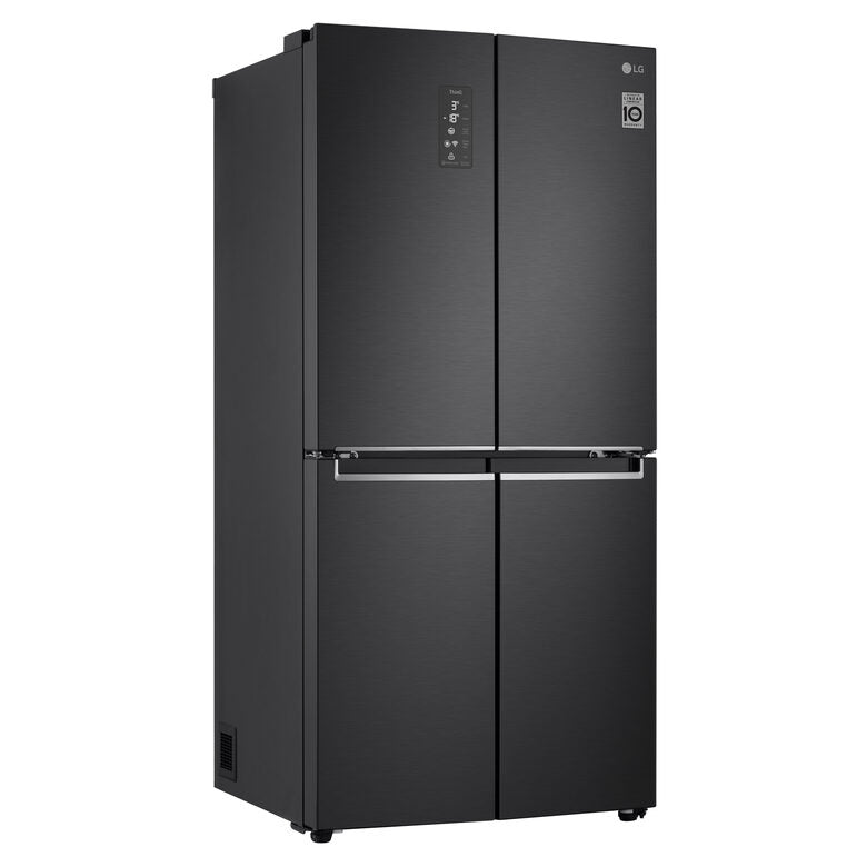 LG GMB844MC4E Frigorifero Multidoor Slim, Classe E, 530L, Wi-Fi, Total No Frost, Nero