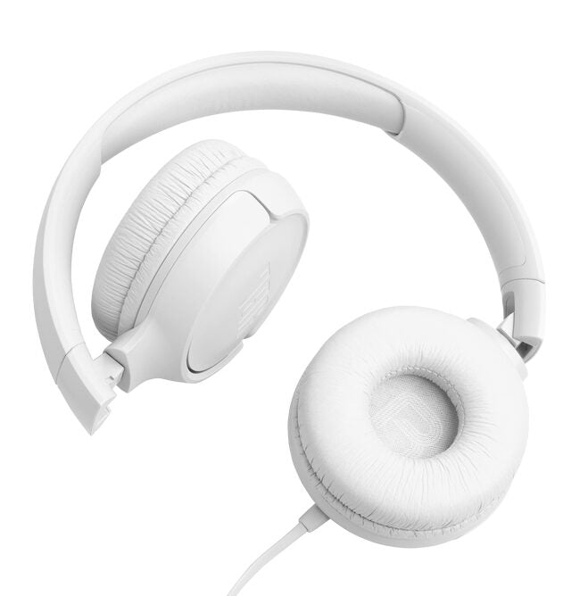JBL Cuffie ad archetto supra-aurali con cavo e comando/microfono a 3 pulsanti, connettore USB Type-C, Driver: 32mm, Certificazione Hi-Res Audio, 3 EQ selezionabili, Cavo piatto, Ripiegabili