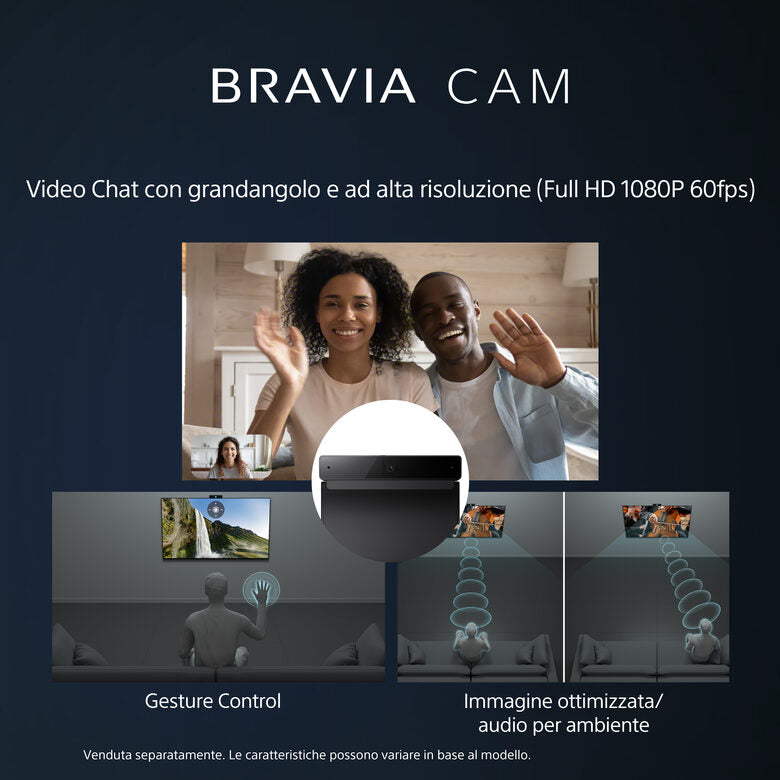 Sony XR-65A80L Televisione Smart TV 65 Pollici Oled 4K Ultra Hd Nero