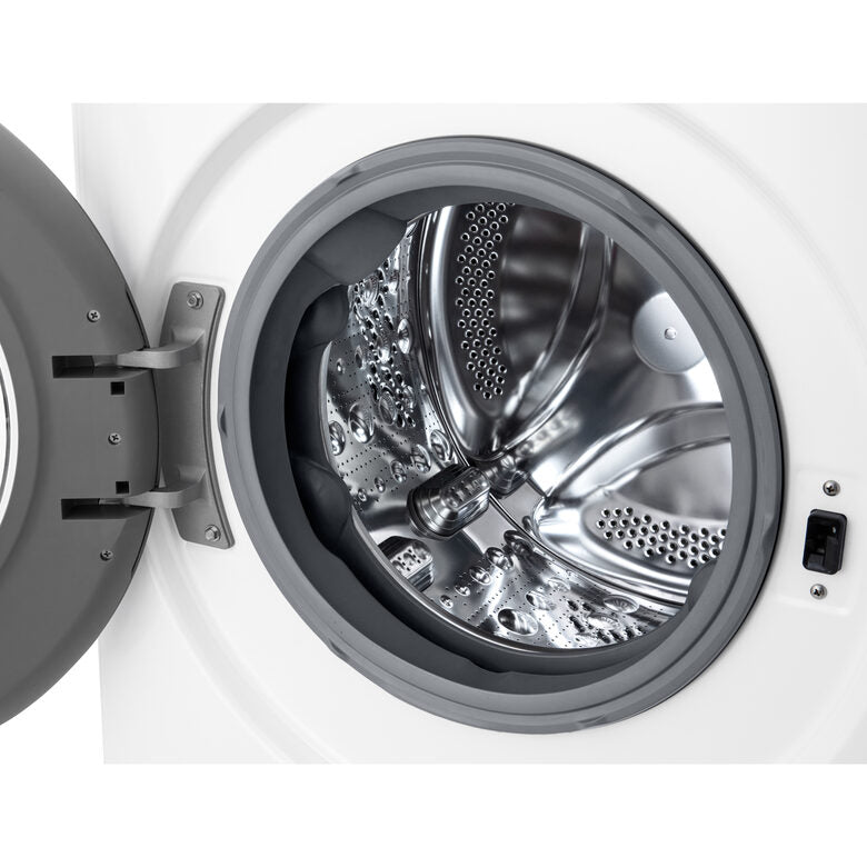 LG D2R5S09TSWW Serie R5 Lavasciuga Slim A Libera Installazione 9/5 Kg, 1200 Giri,  AI Dd, AI Wash, TurboWash 360, Vapore, Allergy Care, Classe E, Bianco
