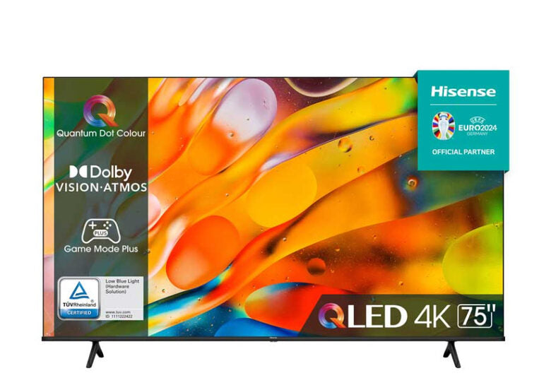 Hisense 75E79KQ TV 190,5 cm (75") 4K Ultra HD Smart TV Wi-Fi Nero