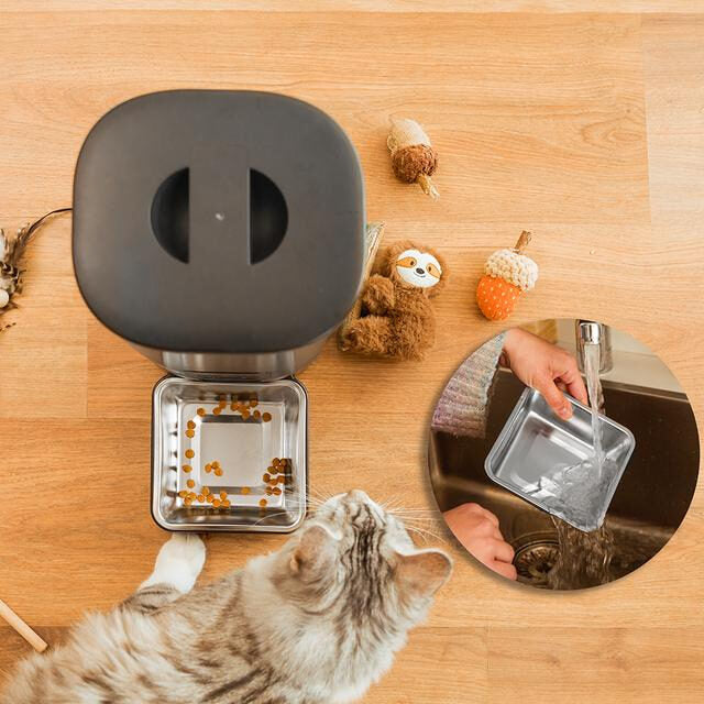 Cecotec Pumba 6000 Purrfect Meal Smart Ciotola Wi-Fi automatica per animali domestici da 6 litri con controllo porzioni