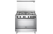 De’Longhi DGVX 96 ED2 cucina Elettrico Gas Stainless steel A