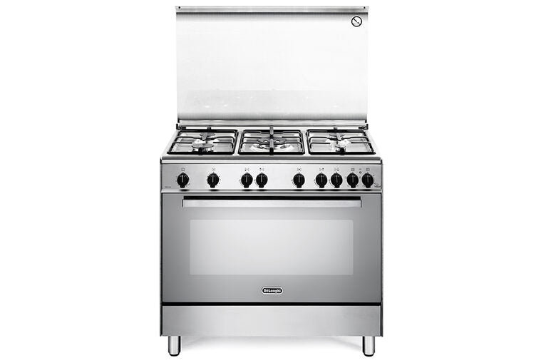De’Longhi DGVX 96 ED2 cucina Elettrico Gas Stainless steel A