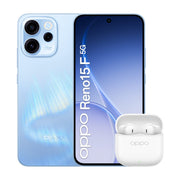 OPPO Reno15 F 5G Smartphone Aurora Blue Box