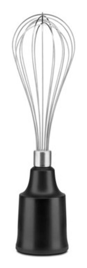 KitchenAid 5KHBV83EBM Frullatore ad immersione 180 W Nero, Acciaio inox