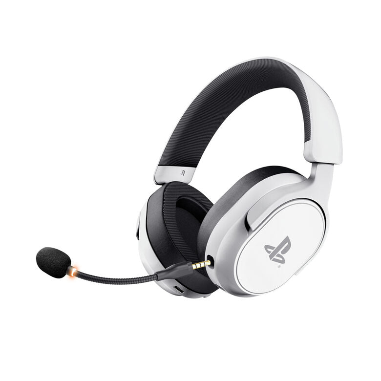 Trust GXT 499 Forta Auricolare Con cavo e senza cavo A Padiglione Gaming Bianco