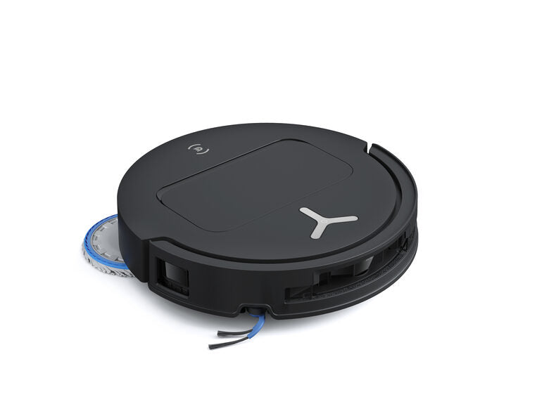 Ecovacs DEEBOT T50 OMNI Gen3, Robot aspirapolvere lavapavimenti, 25.000 Pa, spazzola laterale e mocio a estensione, ZeroTangle 3.0, AIVI 3D 3.0, stazione OMNI All-in-One, lavaggio a 75 °C, 81 mm, Nero