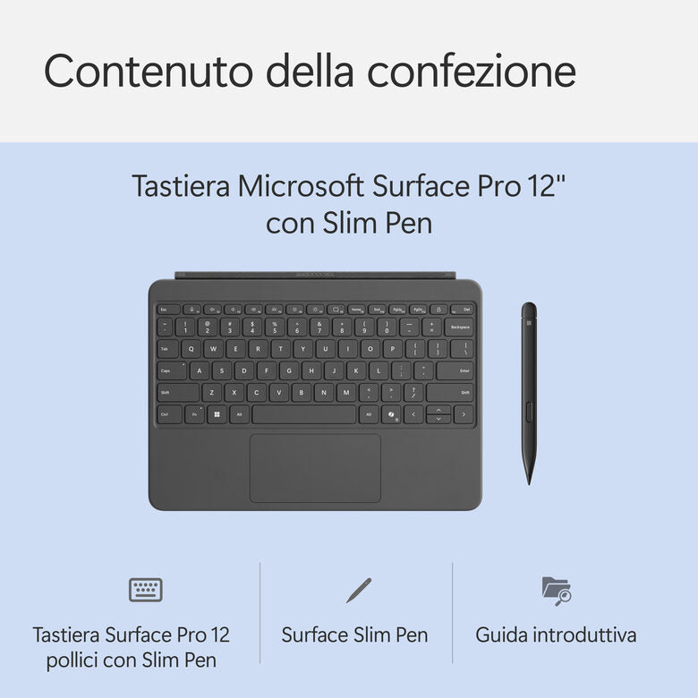 Microsoft Tastiera + PEN Surface Pro Keyboard Pen