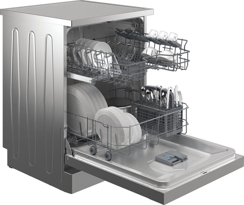 Indesit IN2FE13DT9S, lavastoviglie 60cm, Classe E, 13 coperti, Silver
