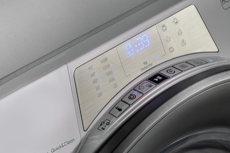 Candy 496BWMR9/1-S RapidÓ Pro RP Lavatrice Caricamento Frontale 9 Kg, 1400 Giri, Tecnologia Quick&Clean, Speed-Drive Inverter, Easy Iron Plus, Classe A, Bianco