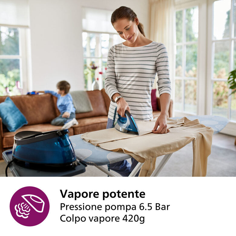 Philips Compact GC7846/80 Ferro generatore di vapore 2400W