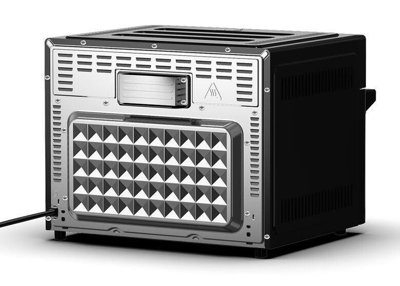 Melchioni Benedetta Friggitrice ad Aria Calda Singolo 30 L Indipendente 1800 W Nero