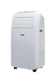 HAIER AM09AA1TAA Condizionatore Portatile 9000 Btu/h con Telecomando e Funzione Timer Bianco