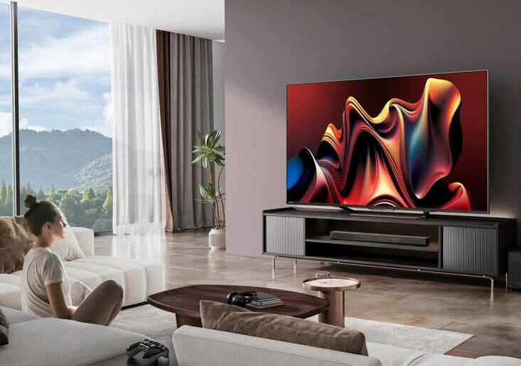 Hisense 55U79NQ Televisione Smart TV 55 Pollici Mini Led 4K Ultra Hd Wi-fi ULED
