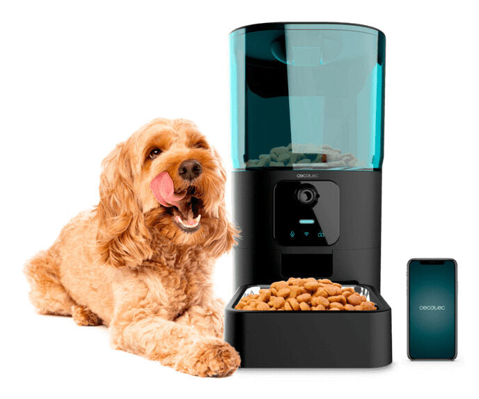Cecotec Pumba 6000 Purrfect Meal Smart Ciotola Wi-Fi automatica per animali domestici da 6 litri con controllo porzioni