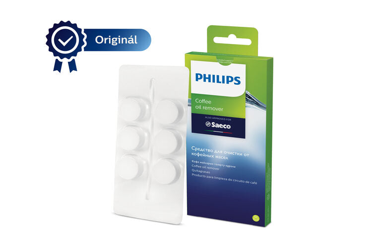 Philips Pastiglie per la rimozione dei residui grassi del caffè CA6704/10