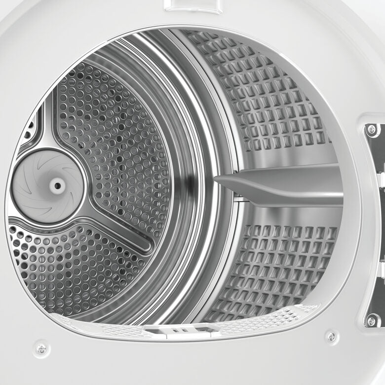 Haier HD120-E357U1-IT Asciugatrice Libera Installazione 12 Kg, Pompa Di Calore, Wi-Fi Smart, Classe E, Bianco