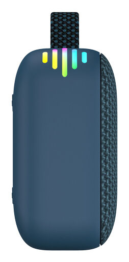 Kenwood AS-60BT-A Speaker Bluetooth Portatile 5W con TWS Stereo, IPX7 Waterproof, Blu