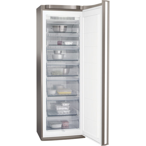 AEG AGB72526NX Congelatore Verticale a Libera Installazione 229 L Acciaio inossidabile