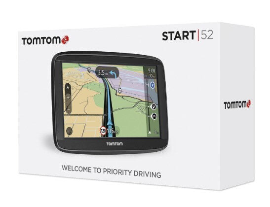 TomTom Start 52 navigatore Palmare/Fisso 12,7 cm (5") LCD Touch screen 209 g Nero