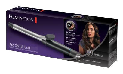 Remington CI 5519 messa in piega Ferro arricciacapelli Caldo Nero, Grigio