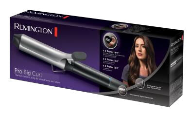 Remington CI 5538 messa in piega Ferro arricciacapelli Caldo Nero, Grigio