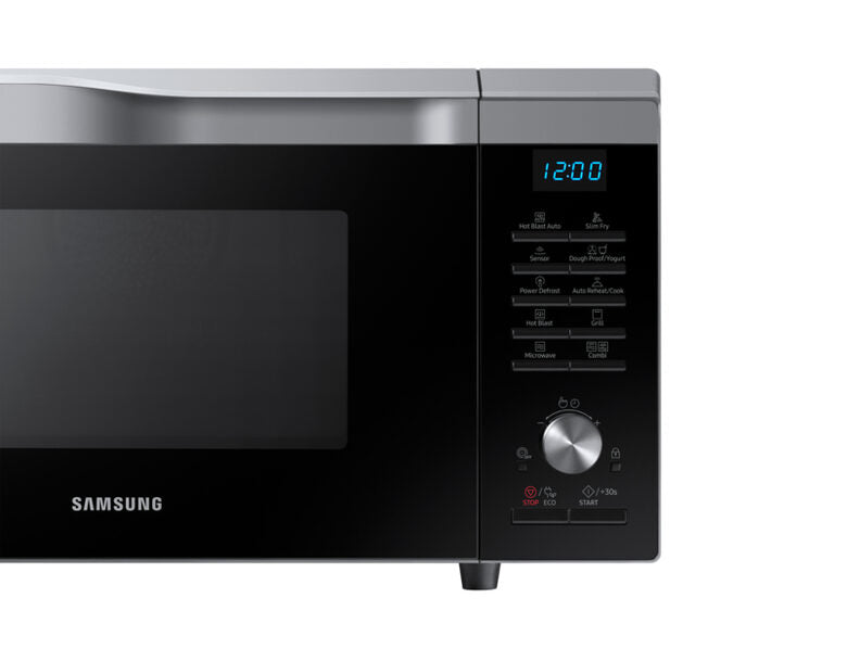 Samsung MC28M6075CS forno a microonde Superficie piana Microonde combinato 28 L 900 W Nero, Argento