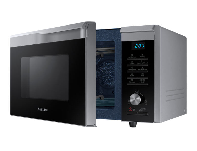 Samsung MC28M6075CS forno a microonde Superficie piana Microonde combinato 28 L 900 W Nero, Argento