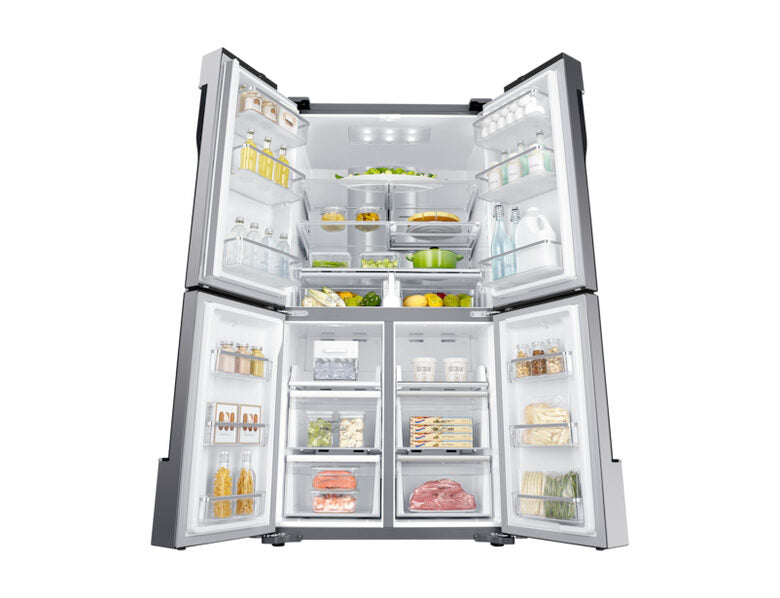 Samsung RF60J9021SR frigorifero side-by-side Libera installazione 611 L F Acciaio spazzolato