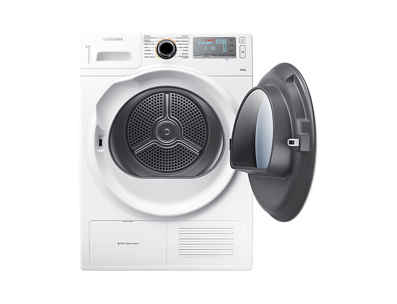 Samsung DV90H8000HW/ET asciugatrice Libera installazione Caricamento frontale 9 kg A++ Bianco
