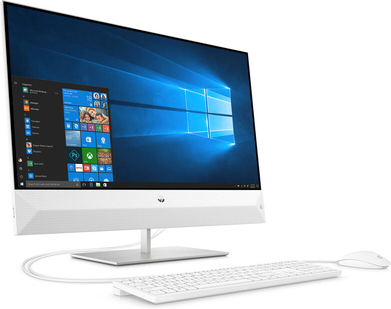 HP Pavilion 27-xa0000nl 68,6 cm (27") 1920 x 1080 Pixel Intel® Core™ i5 di ottava generazione 8 GB DDR4-SDRAM 1000 GB HDD PC All-in-one Windows 10 Home Wi-Fi 5 (802.11ac) Bianco