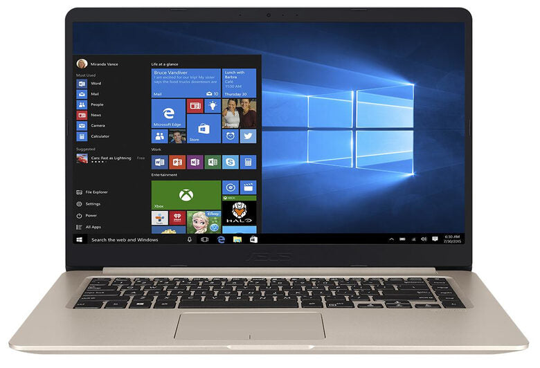 ASUS VivoBook S15 S510UF-BQ216T notebook Computer portatile 39,6 cm (15.6") Full HD Intel® Core™ i7 di ottava generazione 16 GB DDR4-SDRAM 1000 GB HDD NVIDIA® GeForce® MX130 Wi-Fi 5 (802.11a