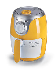 Ariete Airy fryer mini Singolo 2 L Indipendente 1000 W Friggitrice ad aria calda Argento, Bianco, Giallo