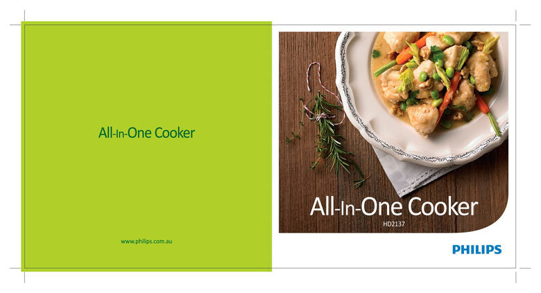 Philips Viva Collection Cooker All-in-one digitale da 6 litri, 1000 W