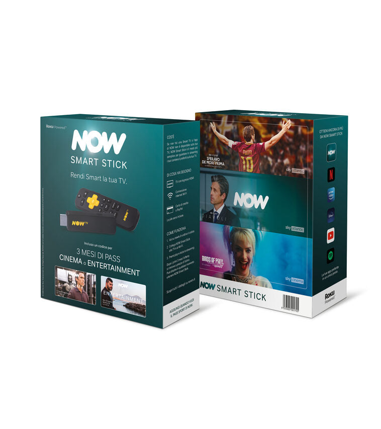 Now TV Smart Stick con inclusi i primi 3 mesi