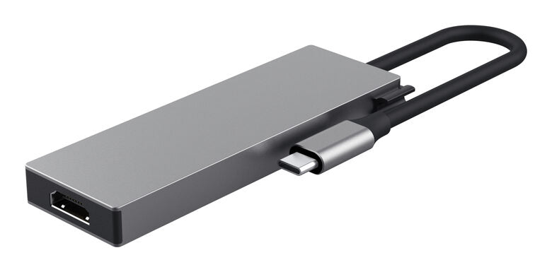 Trust 26062 hub di interfaccia USB tipo-C Grigio