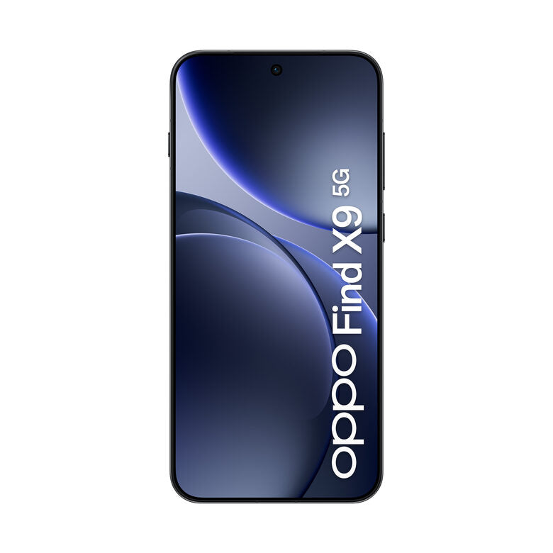 OPPO Find X9 5G AI Smartphone, Tripla Fotocamera 50+50+50MP, Selfie 32MP, Display 6.59” 120HZ AMOLED 1.5K, 7025mAh, RAM 12GB(Esp4GB/8GB/12GB)+ROM 512GB, [Versione Italia], Space Black