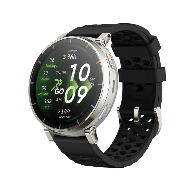Amazfit Active 3 3,35 cm (1.32") AMOLED Digitale 466 x 466 Pixel Touch screen Oro GPS (satellitare)
