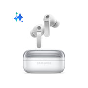 Samsung Galaxy Buds4 Pro, White, Corpo in metallo, Altoparlante a 2 vie e doppio amplificatore, Chiamate cristalline, Audio a 360°, ANC migliorata, Controllo adattivo del rumore, Connessione
