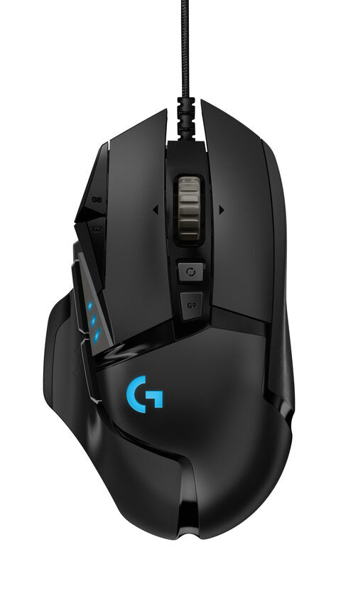 Logitech G G502 HERO mouse Mano destra USB tipo A Ottico 16000 DPI