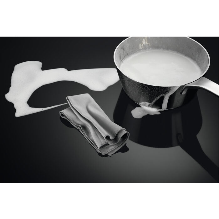 AEG IKB84443XB piano cottura Nero, Acciaio inossidabile Da incasso Piano cottura a induzione 4 Fornello(i)