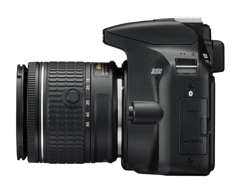 Nikon D3500 + AF-P 18-55mm VR Kit fotocamere SLR 24,2 MP CMOS 6000 x 4000 Pixel Nero